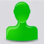 Green Person icon